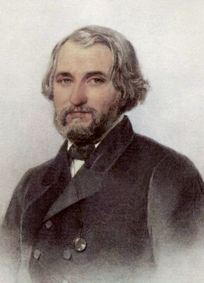 Алексей Никитин. Портрет Ивана Тургенева. 1859 год
